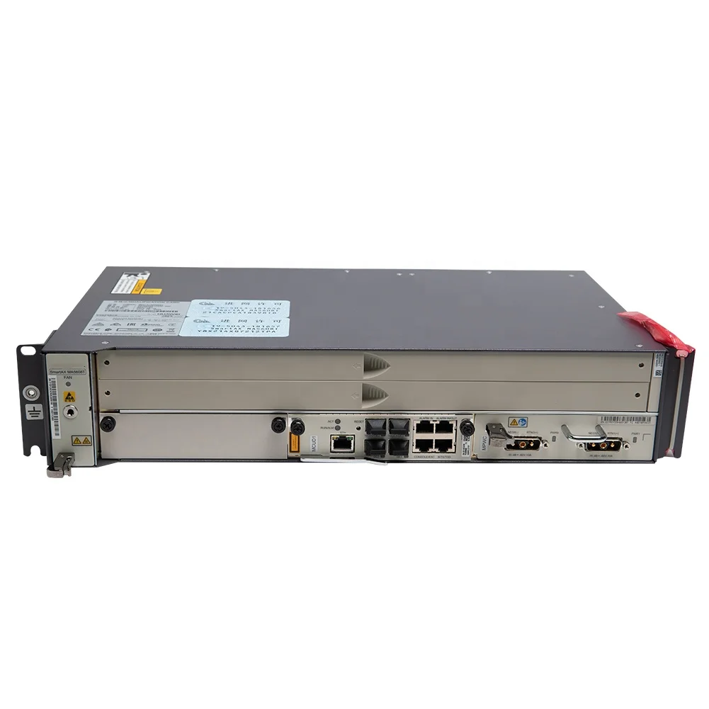 Best Wholesale Bulk Low Price 19 "inch OLT GPON OLT MA5608T DC,1*MPWC Power Line,1*MCUD 10G control board
Best Wholesale Bulk Low Price 19 "inch OLT GPON OLT MA5608T DC,1*MPWC Power Line,1*MCUD 10G control board