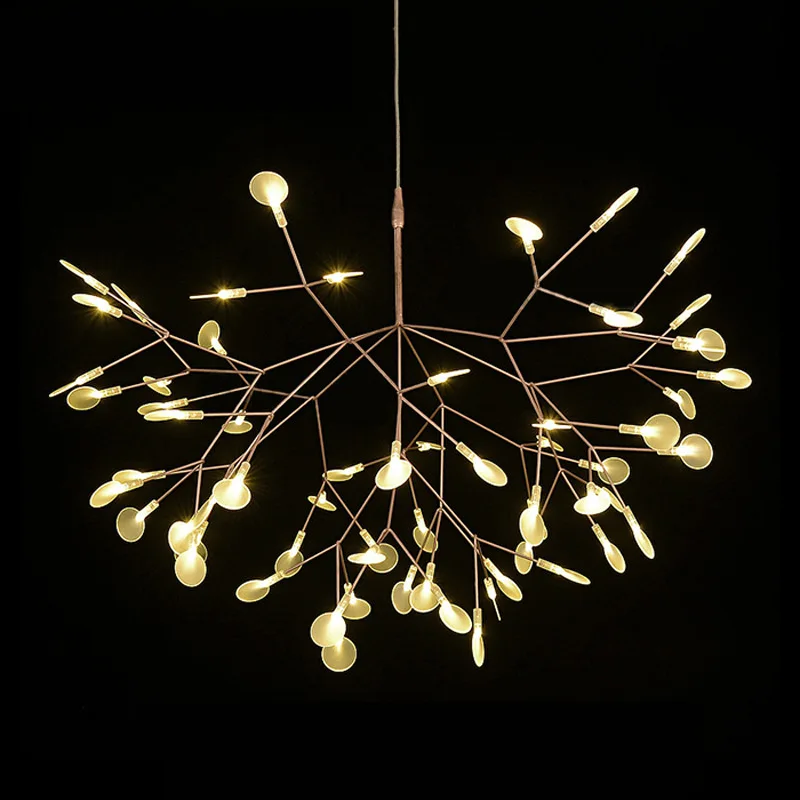 Nordic Ring Chandelier Living Room Kitchen Hallway Postmodern Heracleum Chandeliers Rose Gold/Black Branch Design Firefly Lamp
Nordic Ring Chandelier Living Room Kitchen Hallway Postmodern Heracleum Chandeliers Rose Gold/Black Branch Design Firefly Lamp