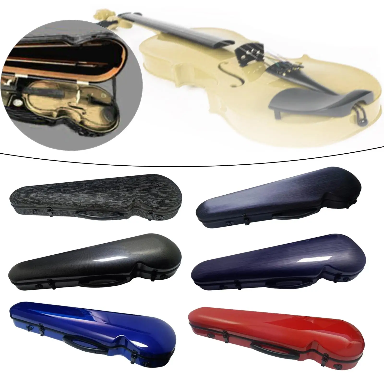 4/4 Violin Hard Case Carbon Fiber Violin Box,Violin Bag,Violin Storage Hard Box for Travel
4/4 Violin Hard Case Carbon Fiber Violin Box,Violin Bag,Violin Storage Hard Box for Travel