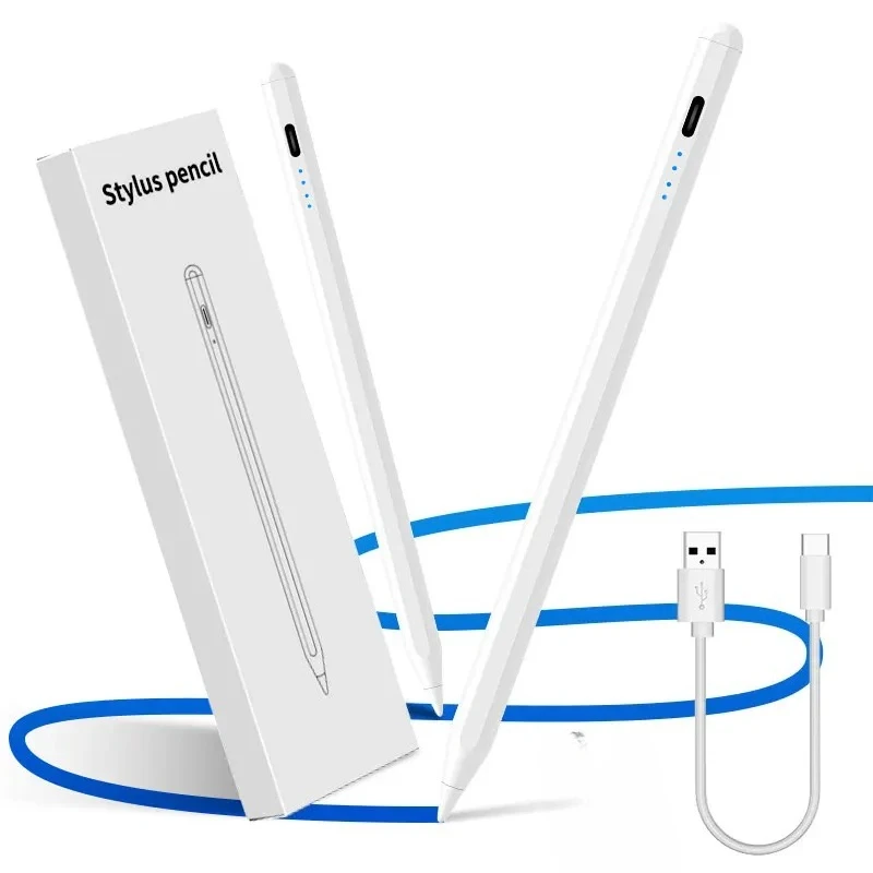 Pencil with LED Power Indicators Palm Rejection Touch Pencil for iOS/Android/Windows Universal Stylus pen