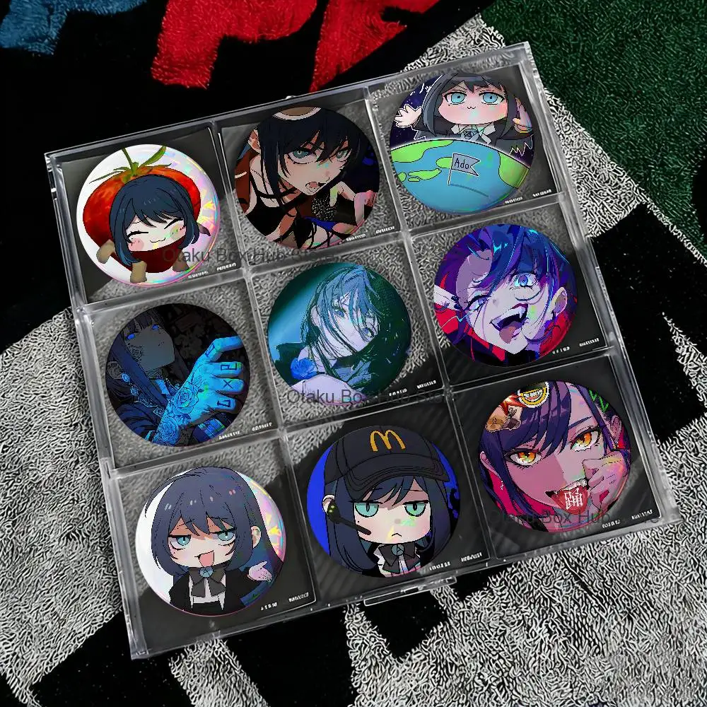 A-Ado Japanese Singer Badges Button Round Creative Pin Brooch Badge Bag Decor Fans Collect Friends Gifts
A-Ado Japanese Singer Badges Button Round Creative Pin Brooch Badge Bag Decor Fans Collect Friends Gifts