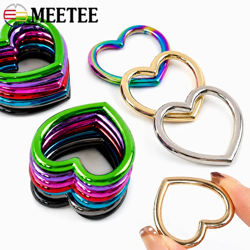 10/20Pcs 29*22mm Colorful Metal Heart O Ring for Handbag Chain Strap Garment Belt Connector Purse Key Loop DIY Sewing Hardware
10/20Pcs 29*22mm Colorful Metal Heart O Ring for Handbag Chain Strap Garment Belt Connector Purse Key Loop DIY Sewing Hardware