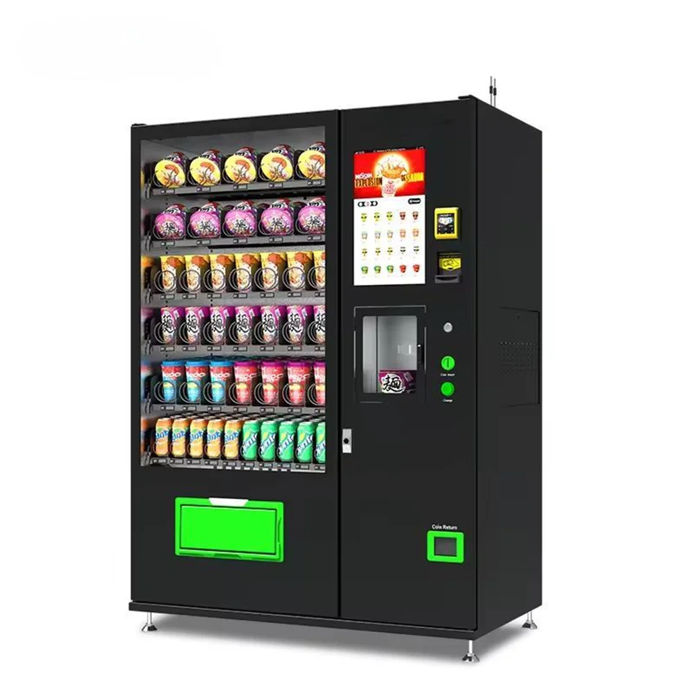Commercial Coffee Vending Machine Snack and Drink Vending Machine Fully Automatic With Touch Screen
Commercial Coffee Vending Machine Snack and Drink Vending Machine Fully Automatic With Touch Screen