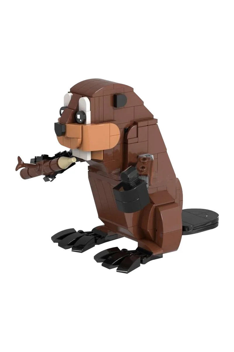 MOC Cute Beaver Building Blocks Model Beaver Animal Bricks Assembly Educational Toys Kids DIY Birthday Gifts
MOC Cute Beaver Building Blocks Model Beaver Animal Bricks Assembly Educational Toys Kids DIY Birthday Gifts