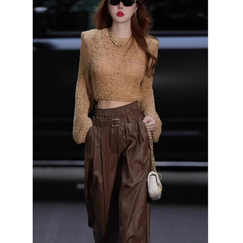 Весенний моон ор Трикотажный комплект Aesthetic And Ele из двух предметов Ensemble Street Sle High-End Feel Long Sve round Ne
Весенний моон ор Трикотажный комплект Aesthetic And Ele из двух предметов Ensemble Street Sle High-End Feel Long Sve round Ne