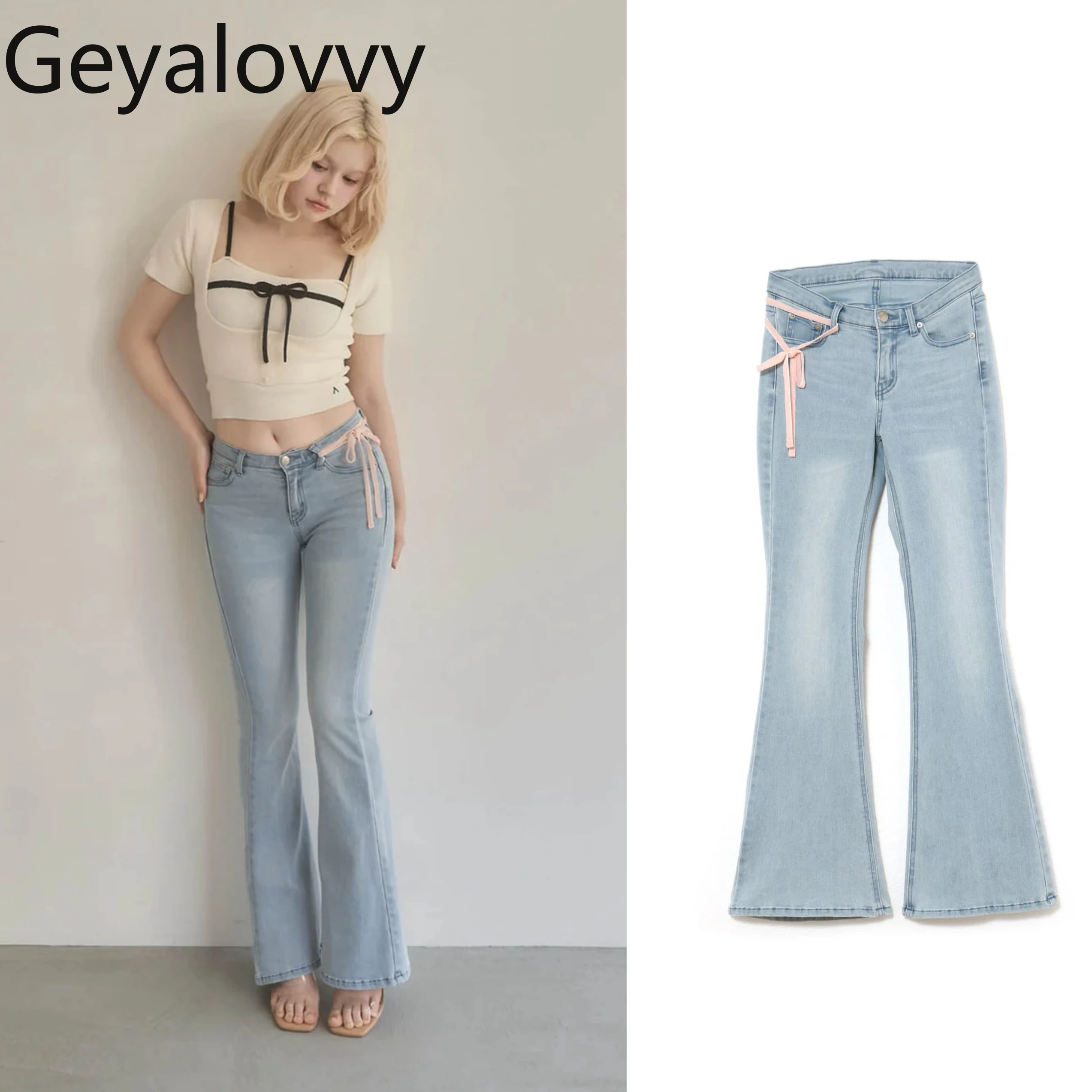 Long Pants Spring and Summer Japanese Style Denim Trousers Washed Light-colored Slim-fitting Slightly Casual Women's Jeans
Long Pants Spring and Summer Japanese Style Denim Trousers Washed Light-colored Slim-fitting Slightly Casual Women's Jeans