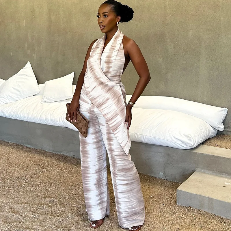 Европейская и американская женская одежда 2026, оптовая продажа, комбинезон без рукавов с высокой талией, прямые брюки, модный комбинезон Tide
Европейская и американская женская одежда 2026, оптовая продажа, комбинезон без рукавов с высокой талией, прямые брюки, модный комбинезон Tide