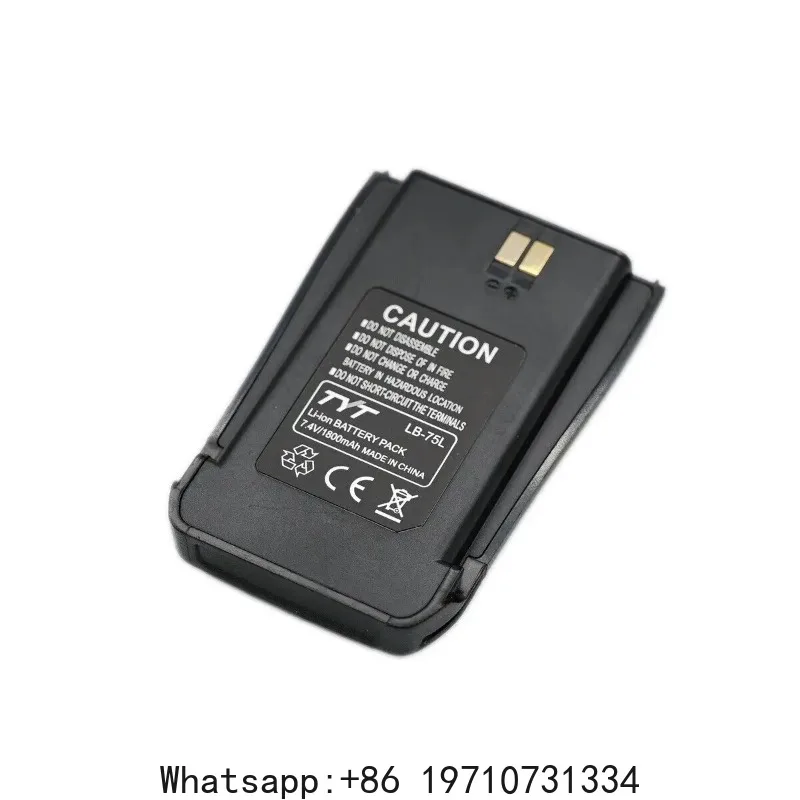 TYT Li-ion Battery Pack LB-75L DC7.4V 1800mAh for TC-5000 TK999 HAM Radio Rechargebale Batteries Accessory
TYT Li-ion Battery Pack LB-75L DC7.4V 1800mAh for TC-5000 TK999 HAM Radio Rechargebale Batteries Accessory