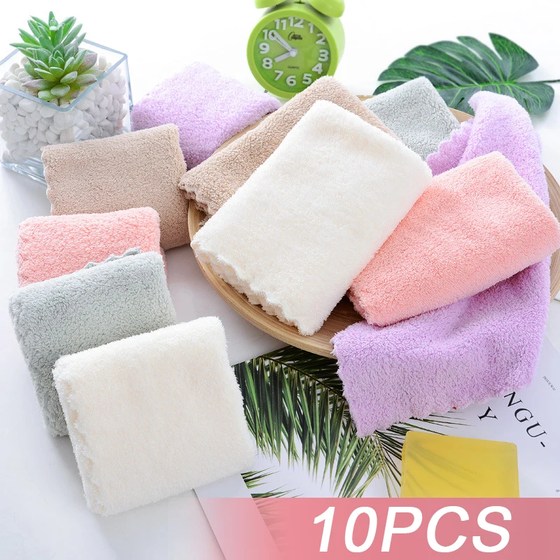 10Pcs Thickened Microfiber High-density Coral Fleece Towel Quick Dry Clean Face Soft Absorbent Towel
10Pcs Thickened Microfiber High-density Coral Fleece Towel Quick Dry Clean Face Soft Absorbent Towel