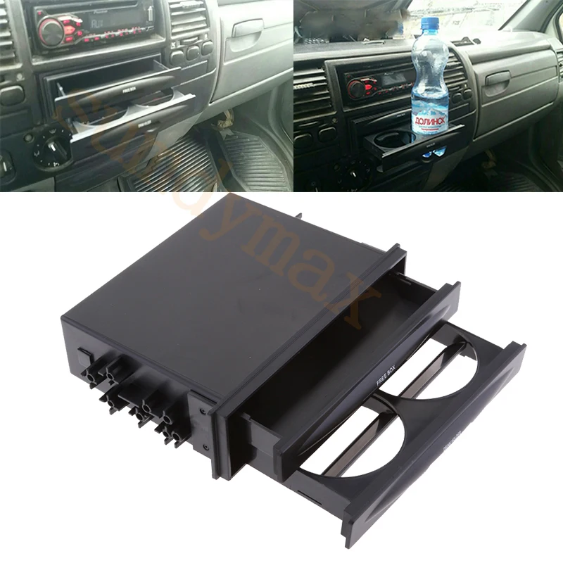 Car Auto Single Din Radio Pocket Universal Cd Radio Pocket Drink Cup Holder Storage Box Black
Car Auto Single Din Radio Pocket Universal Cd Radio Pocket Drink Cup Holder Storage Box Black