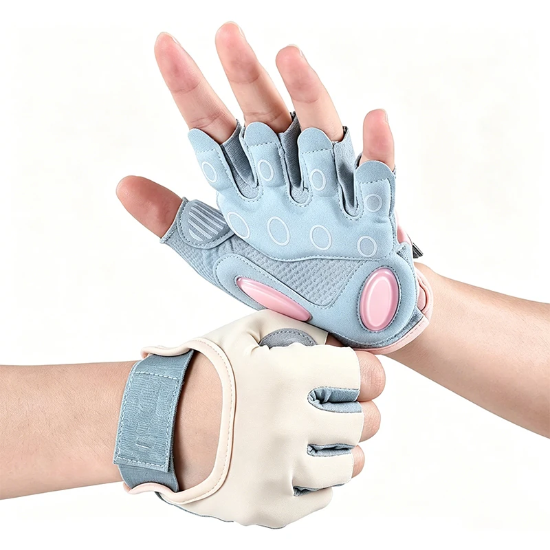 Top Quality Women's Half Finger Gym Gloves, Breathable Non-Slip Cushioned Palms for Weightlifting, Pull-ups & Fitness Training
Top Quality Women's Half Finger Gym Gloves, Breathable Non-Slip Cushioned Palms for Weightlifting, Pull-ups & Fitness Training