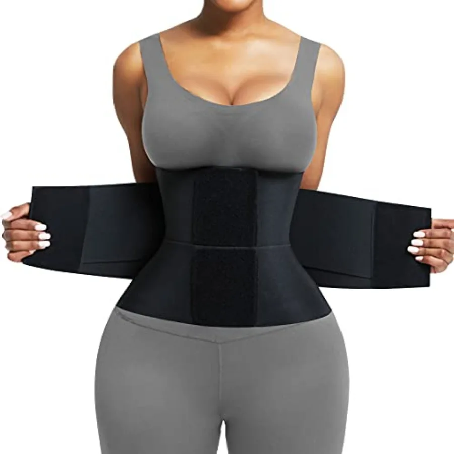 FeelinGirl Waist Trainer Belt Waist Cincher Trimmer Ab Belt Tummy Control Body Shaper with Triple Wrap Women and Men
FeelinGirl Waist Trainer Belt Waist Cincher Trimmer Ab Belt Tummy Control Body Shaper with Triple Wrap Women and Men