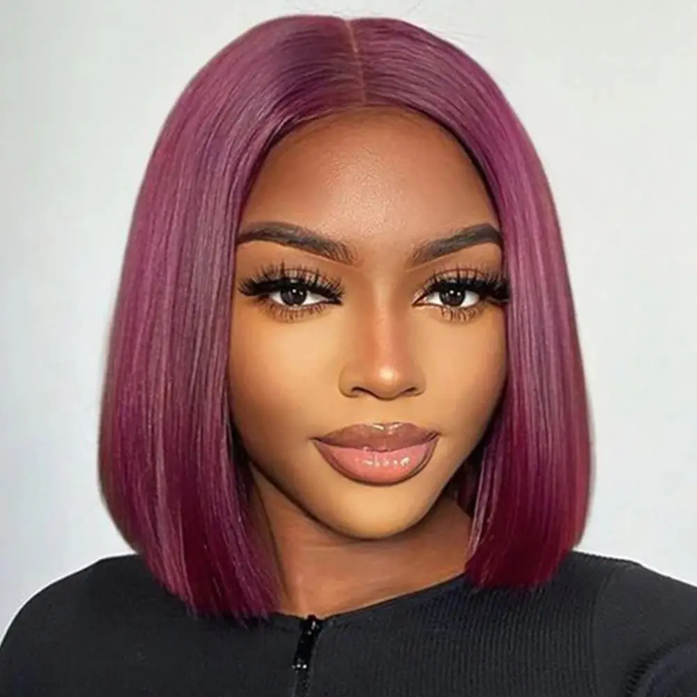 100% человеческие волосы Remy Frot Черные женщины 99J Шелковистый прямой парик Боб
100% человеческие волосы Remy Frot Черные женщины 99J Шелковистый прямой парик Боб