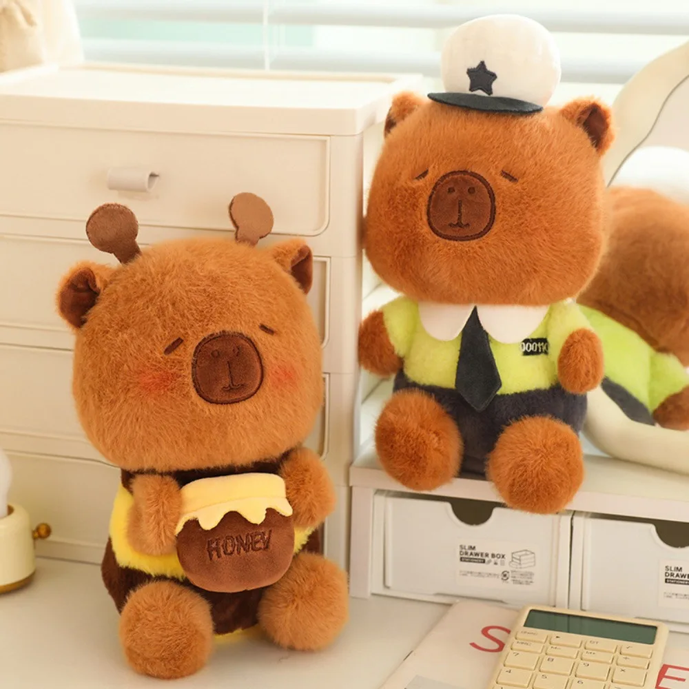 Dress Up Capybara Plush Doll Cartoon Fluffy Capybara Plush Toy Soft Simulation Capibara Fluffty Doll Birthday Gift
Dress Up Capybara Plush Doll Cartoon Fluffy Capybara Plush Toy Soft Simulation Capibara Fluffty Doll Birthday Gift