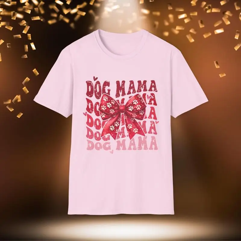 Футболка Dog Mama с красным бантом Holiday Xs 5XL, рождественский подарок, одежда для мамы на День святого Валентина
Футболка Dog Mama с красным бантом Holiday Xs 5XL, рождественский подарок, одежда для мамы на День святого Валентина