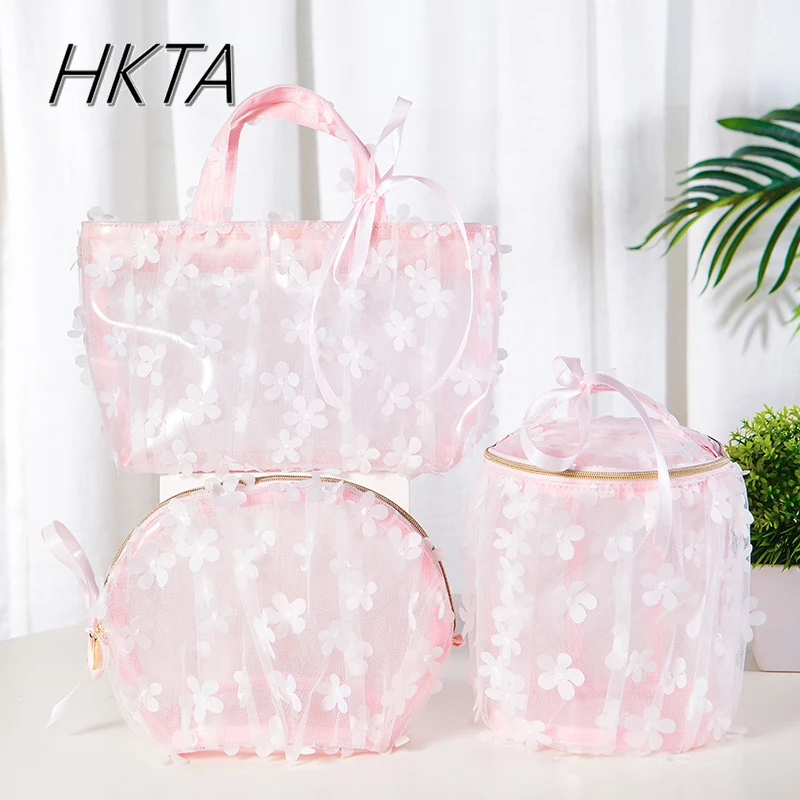 Japanese Portable Large Capacity Transparent Waterproof Cosmetic Bag Women 2025 Sweet Cute Pink Storage Travel Toilet Bag Female
Japanese Portable Large Capacity Transparent Waterproof Cosmetic Bag Women 2025 Sweet Cute Pink Storage Travel Toilet Bag Female