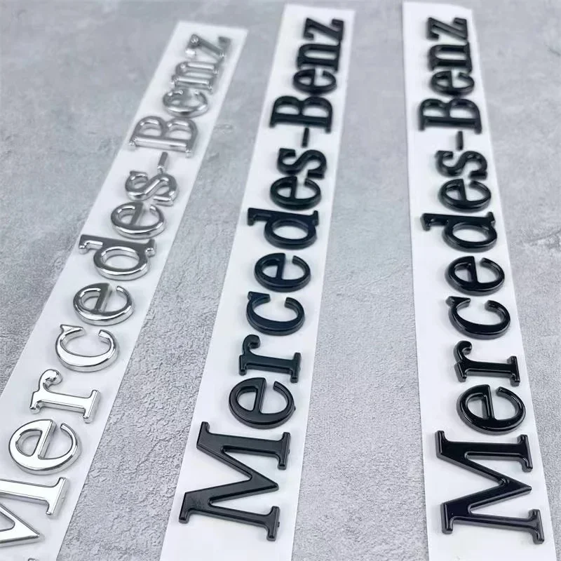 Glossy 3D ABS Trunk Emblem with Brand Lettering - Compatible for Select Mercedes C/A/E/GLA/GLC/CLS Class Models
Glossy 3D ABS Trunk Emblem with Brand Lettering - Compatible for Select Mercedes C/A/E/GLA/GLC/CLS Class Models