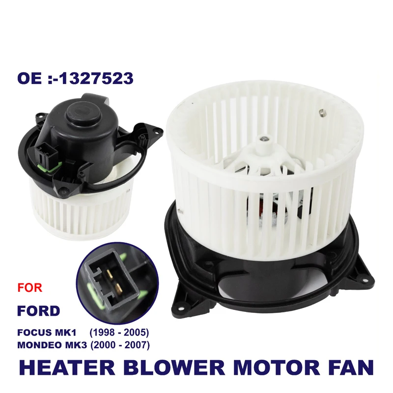 HEATER BLOWER MOTOR FAN FOR FORD FOCUS MK1 MONDEO MK3 98-07 1327523 LHD
HEATER BLOWER MOTOR FAN FOR FORD FOCUS MK1 MONDEO MK3 98-07 1327523 LHD