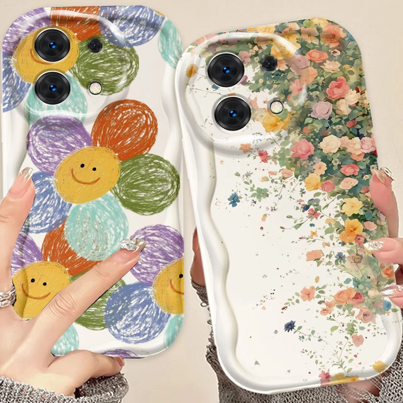 Luxury Flower Cartoon Cute Art For Xiaomi Redmi Note 13 12 12S 11S 11 10 9 8 10A 9C 9T Pro Plus 5G Wave Oil Cover Phone Case
Luxury Flower Cartoon Cute Art For Xiaomi Redmi Note 13 12 12S 11S 11 10 9 8 10A 9C 9T Pro Plus 5G Wave Oil Cover Phone Case