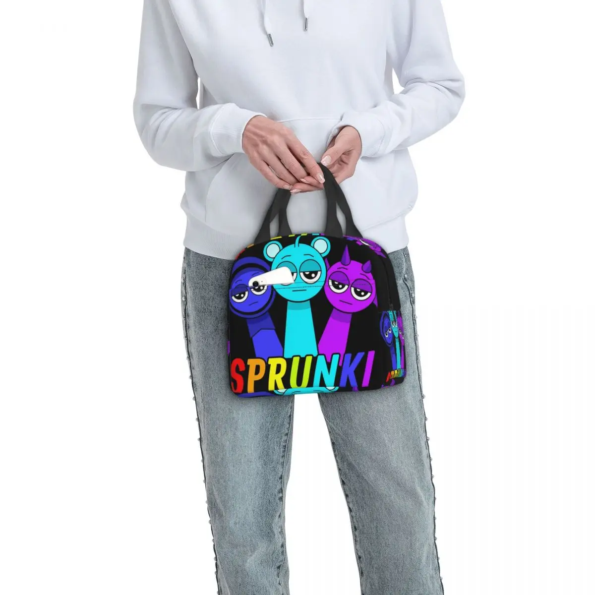 Термосумка для обедов All My Sprunki Toys Game, портативная, для женщин и детей, для еды, термоконтейнер-тоут
Термосумка для обедов All My Sprunki Toys Game, портативная, для женщин и детей, для еды, термоконтейнер-тоут