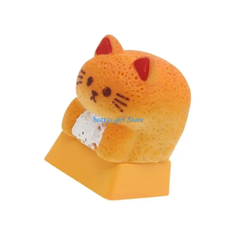 C7AB Decorative Kitten Bread Keycap Resin Keycap for Mechanical Keyboards Durability
C7AB Decorative Kitten Bread Keycap Resin Keycap for Mechanical Keyboards Durability