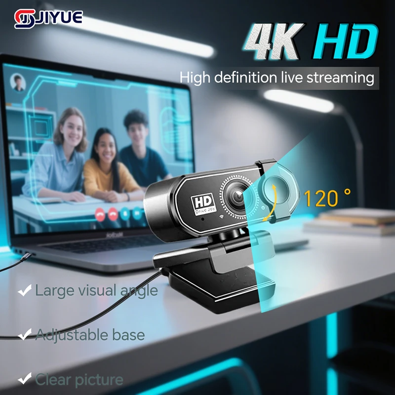 New 1080p 2K 4K 30fps Full HD PC Webcam With Microphone, For USB Desktop & Laptop,Live Streaming Webcam For Video Calling
New 1080p 2K 4K 30fps Full HD PC Webcam With Microphone, For USB Desktop & Laptop,Live Streaming Webcam For Video Calling