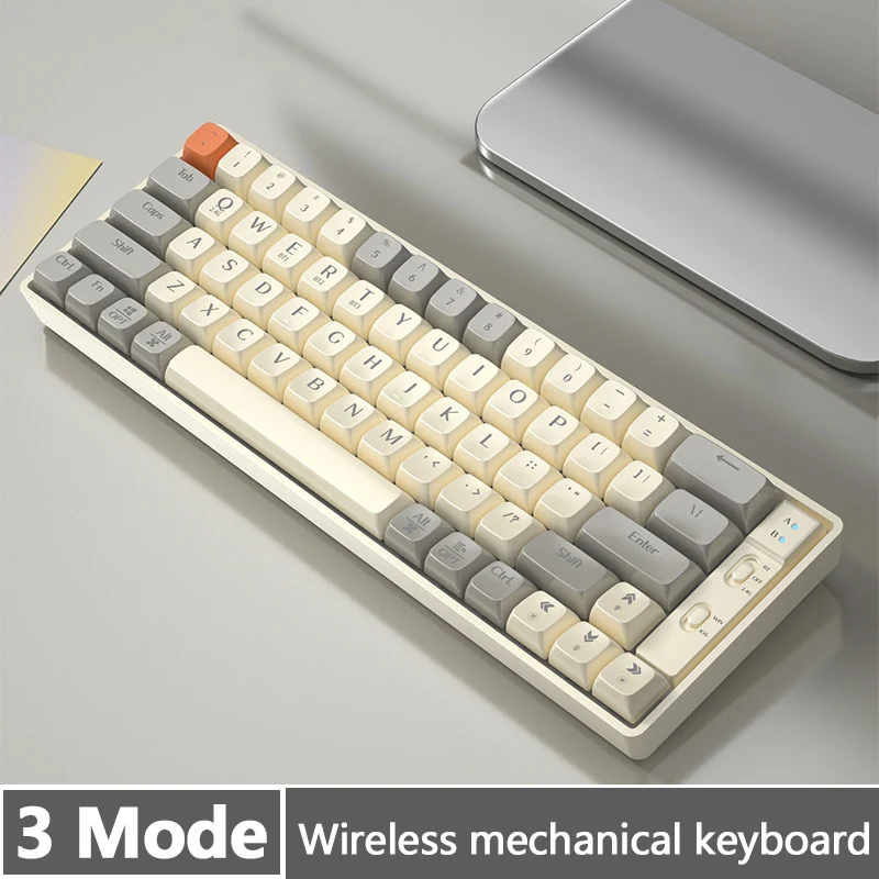 LANGTU GK65 Wireless Bluetooth 5.0 2.4G Three-mode Game Mechanical Keyboard Wired Electric Competition Keyboard For Computer
LANGTU GK65 Wireless Bluetooth 5.0 2.4G Three-mode Game Mechanical Keyboard Wired Electric Competition Keyboard For Computer