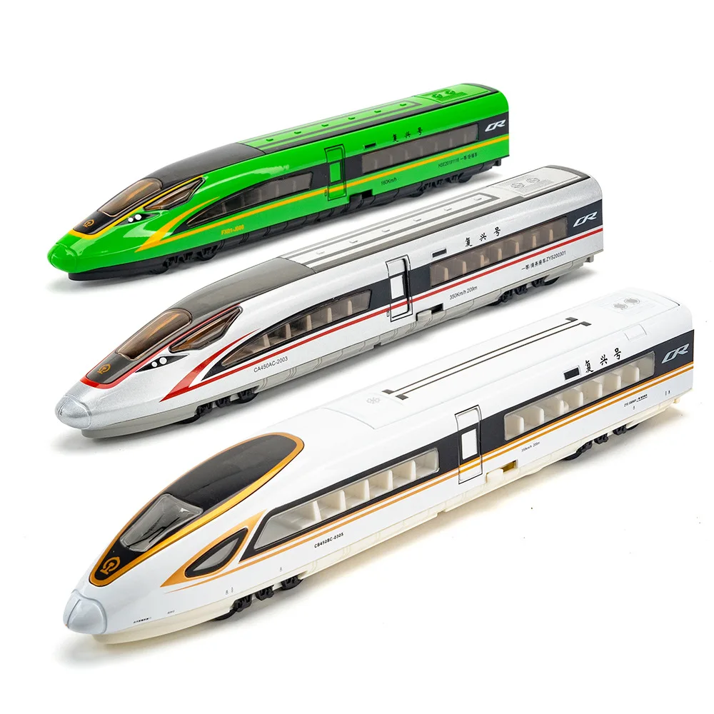 High Speed Railway Alloy Train Models Car Toys Magnetic Connect with Light Sound Train Model Decorations Collection
High Speed Railway Alloy Train Models Car Toys Magnetic Connect with Light Sound Train Model Decorations Collection