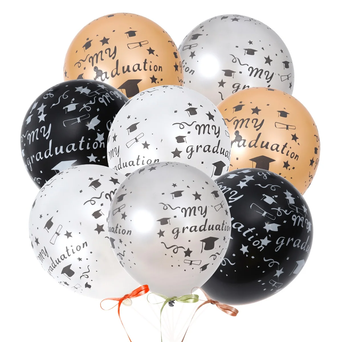 20 Pcs Latex Balloon Graduation Number Balloons Decorate Party Decoration White
20 Pcs Latex Balloon Graduation Number Balloons Decorate Party Decoration White