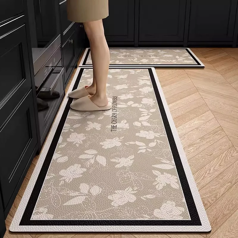 Kitchen Floor Mat Waterproof Non-slip Oil-resistant Leather Carpet PVC Gray Geometric Rug Home Decoration Mat Alfombra Cocina
Kitchen Floor Mat Waterproof Non-slip Oil-resistant Leather Carpet PVC Gray Geometric Rug Home Decoration Mat Alfombra Cocina