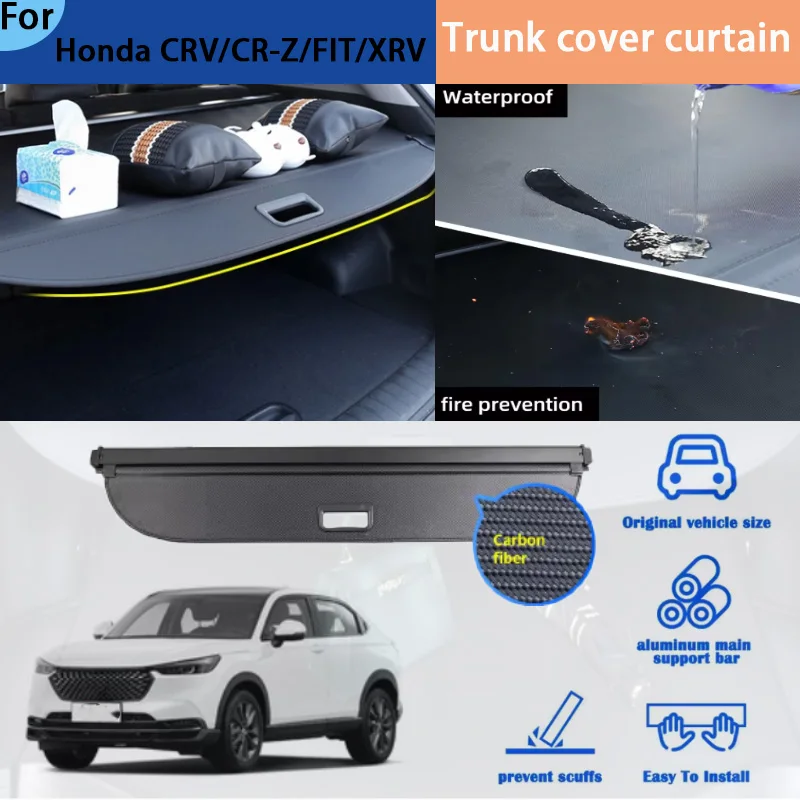 Suitable for Honda CRV/CR-Z/FIT/XRV Trunk Curtain Rear Trunk Storage Partition Bezel Interior Modification Accessories
Suitable for Honda CRV/CR-Z/FIT/XRV Trunk Curtain Rear Trunk Storage Partition Bezel Interior Modification Accessories