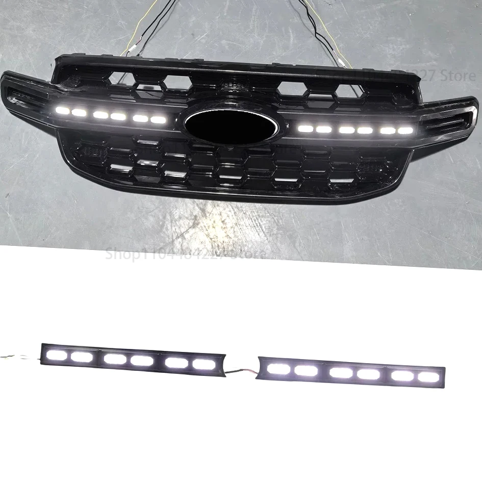 Front Grills Lights For 2023 2024 2025 Ranger T9 Wildtrack Led Grill Grille Turn signal Lights Auto parts
Front Grills Lights For 2023 2024 2025 Ranger T9 Wildtrack Led Grill Grille Turn signal Lights Auto parts