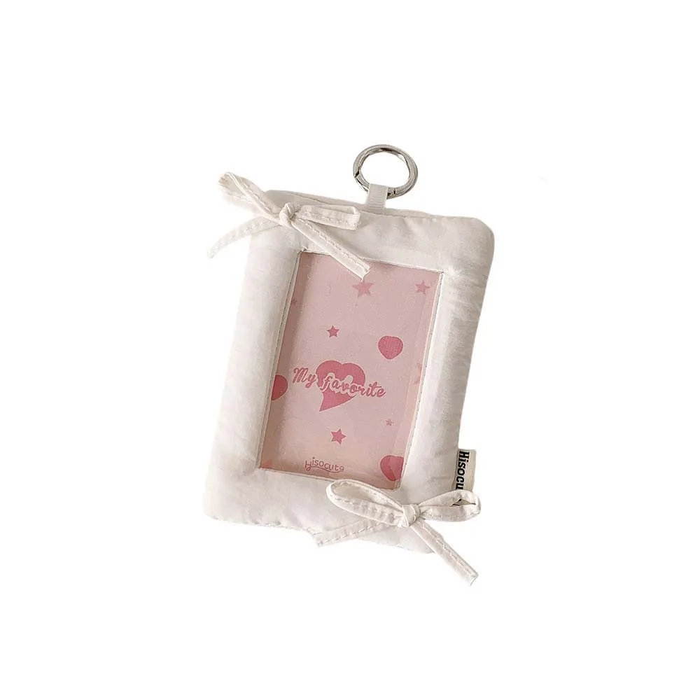 Bowknot Korean Photocard Holder Hanging Decoration with Keychain Idol Card Display Protector Idol Photo Card Picture
Bowknot Korean Photocard Holder Hanging Decoration with Keychain Idol Card Display Protector Idol Photo Card Picture