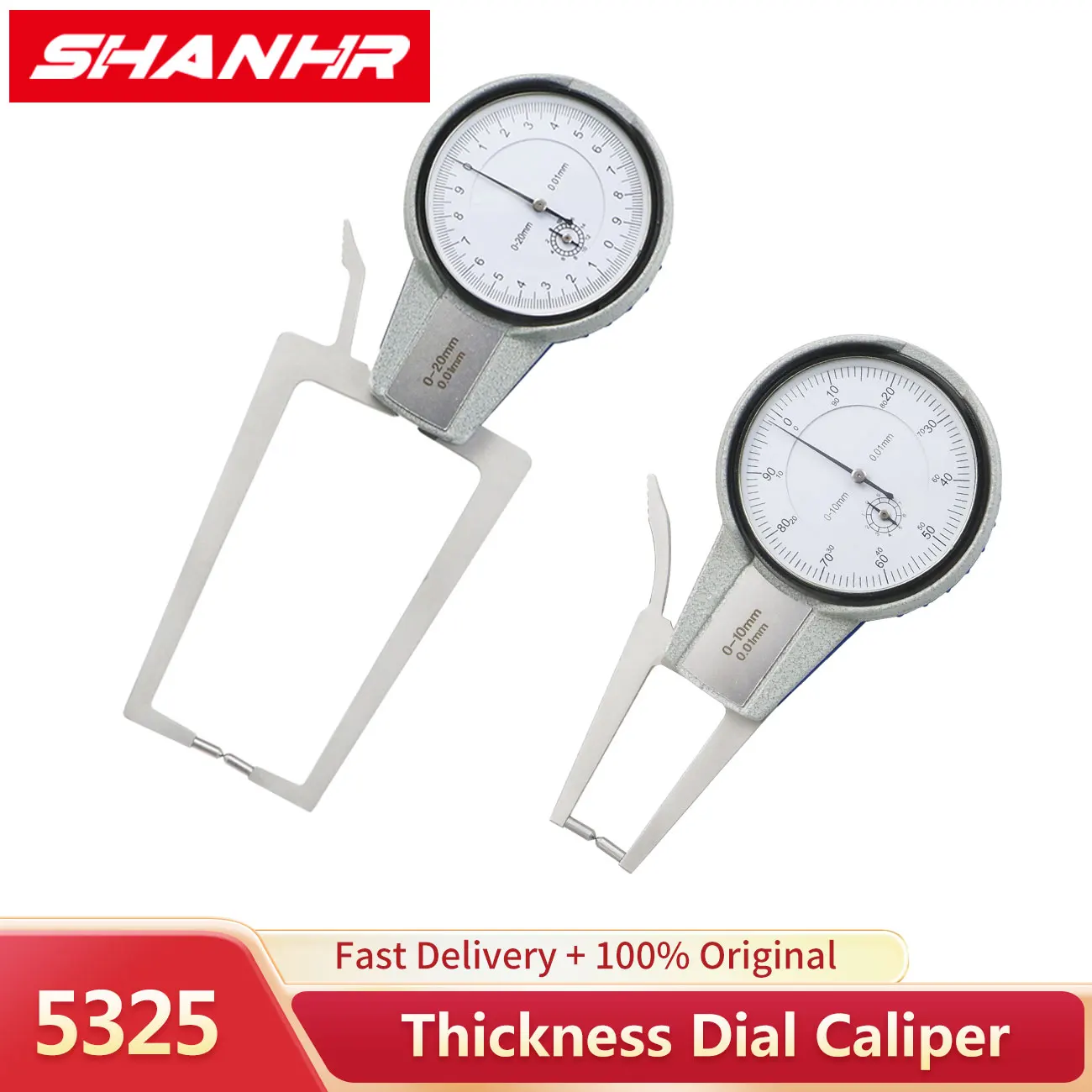 SHANHR Dial Caliper Gauges Inside Outside Thickness Caliper Measurement Tool
SHANHR Dial Caliper Gauges Inside Outside Thickness Caliper Measurement Tool