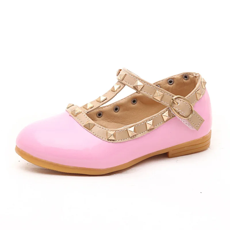Spring Summer Rivets Girls' Sandals Pretty Girl's Leather Rhinestone Princess Shoes Girls' Dancing Flats 21-36
Spring Summer Rivets Girls' Sandals Pretty Girl's Leather Rhinestone Princess Shoes Girls' Dancing Flats 21-36