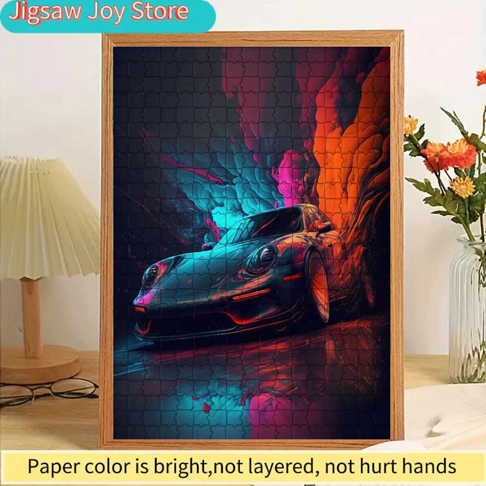 Бумажный пазл с изображением классического спортивного автомобиля Porsche с ярким принтом в стиле брызг чернил (сине-оранжевый), настенный декор, ретро-немецкий суперкар
Бумажный пазл с изображением классического спортивного автомобиля Porsche с ярким принтом в стиле брызг чернил (сине-оранжевый), настенный декор, ретро-немецкий суперкар