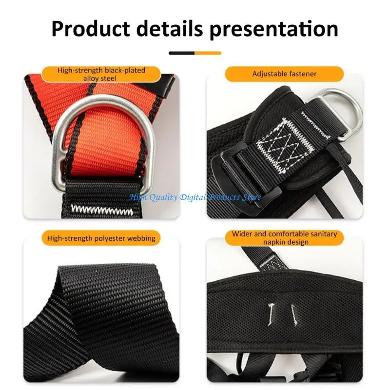 U2JE Ergonomic Quick Deployment Safety Harness Belt Suitable For Emergency Rescuing And Outdoor Sports With Alloy Steel Build
U2JE Ergonomic Quick Deployment Safety Harness Belt Suitable For Emergency Rescuing And Outdoor Sports With Alloy Steel Build