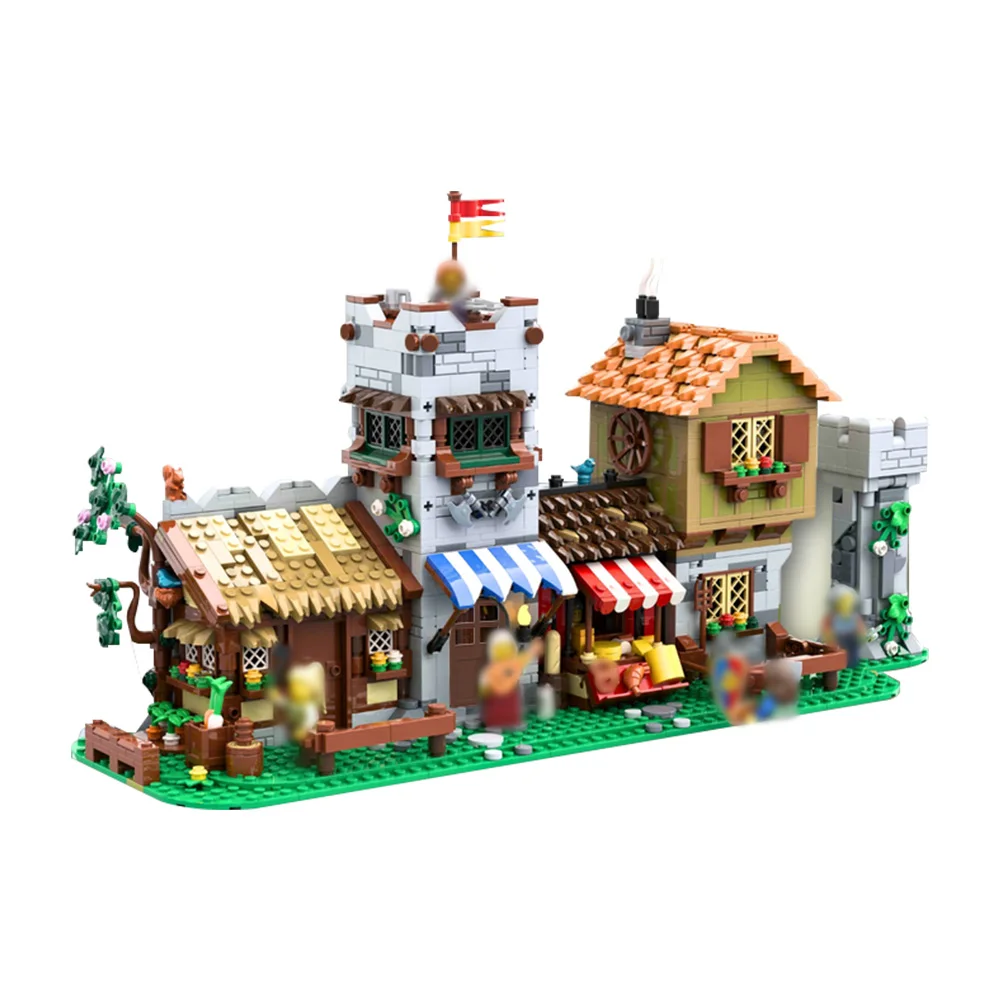 MOC-187250 Medieval Town Square - Alternate Build Building Blocks Brick Toy Kid Gift
MOC-187250 Medieval Town Square - Alternate Build Building Blocks Brick Toy Kid Gift