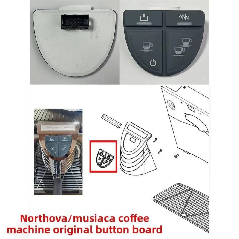 for Nova original key board coffee machine key screen mainboard accessories
for Nova original key board coffee machine key screen mainboard accessories
