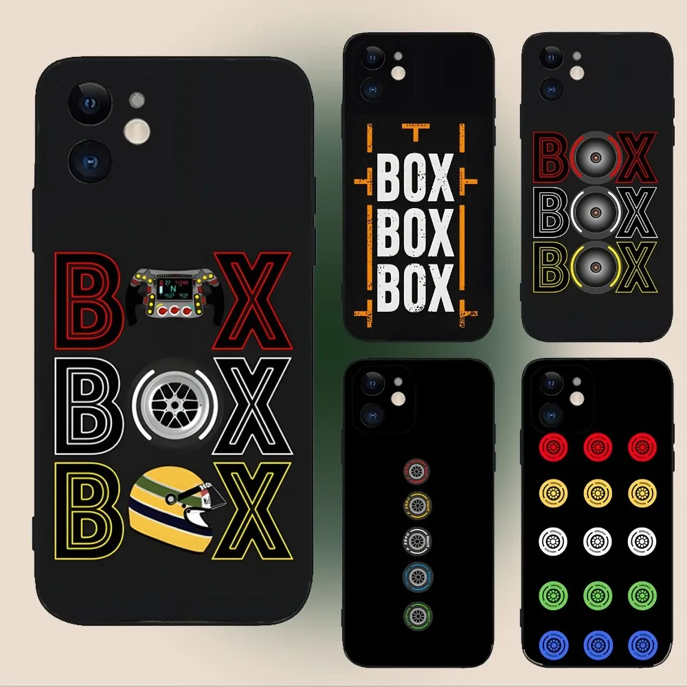 Box Box Box F1 Tyre Compound Phone Case For iPhone 16,15,14,13,12,11,Plus,Pro Max,XS,X,XR,SE,Mini,8,7 Soft Silicone Black Cover
Box Box Box F1 Tyre Compound Phone Case For iPhone 16,15,14,13,12,11,Plus,Pro Max,XS,X,XR,SE,Mini,8,7 Soft Silicone Black Cover