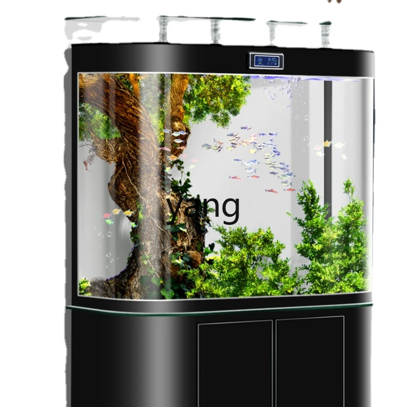 Yhl Bottom Filter Fish Tank Medium and Large Change Water Glass Fish Globe Light Luxury Automatic Filter Cycle Aquarium
Yhl Bottom Filter Fish Tank Medium and Large Change Water Glass Fish Globe Light Luxury Automatic Filter Cycle Aquarium