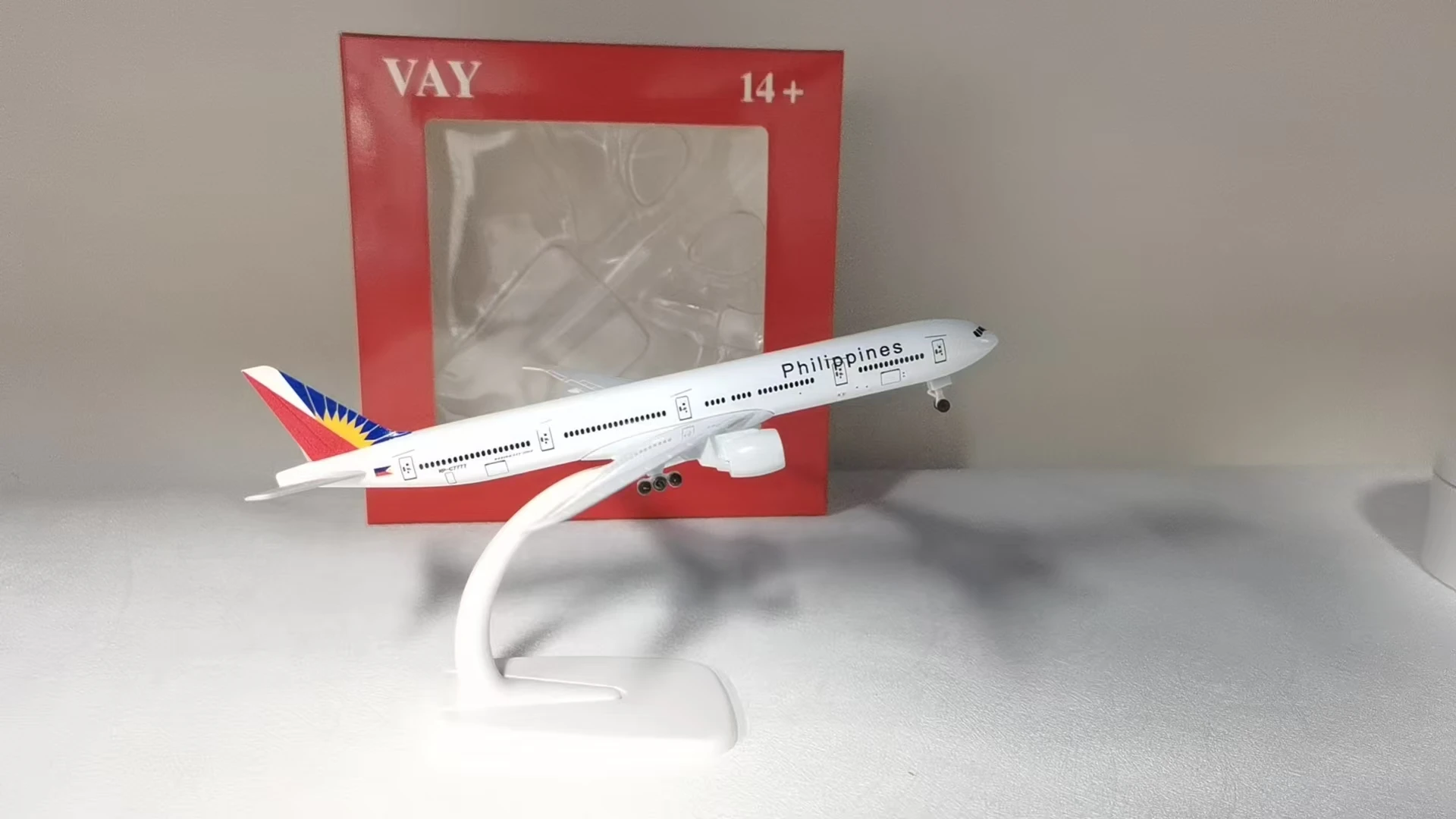 20cm Scale Aircraft Model Philippines B777 Metal Adults Fun Collectible Miniatures Airplane Diecast Aviation Enthusiasts
20cm Scale Aircraft Model Philippines B777 Metal Adults Fun Collectible Miniatures Airplane Diecast Aviation Enthusiasts