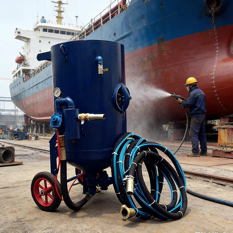 Sandblasting Machine Adjustable Pressure Sand Blaster Professional Sandblaster for Metal Fabrication Maintenance
Sandblasting Machine Adjustable Pressure Sand Blaster Professional Sandblaster for Metal Fabrication Maintenance