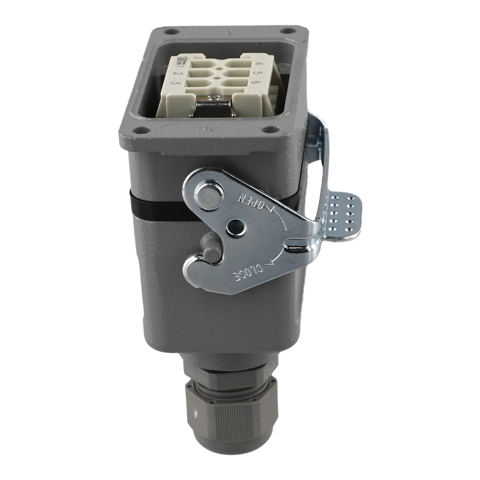 Промышленный прямоугольный разъем 6-контактные сверхмощные разъемы для систем управления Надежное и стабильное соединение
Промышленный прямоугольный разъем 6-контактные сверхмощные разъемы для систем управления Надежное и стабильное соединение