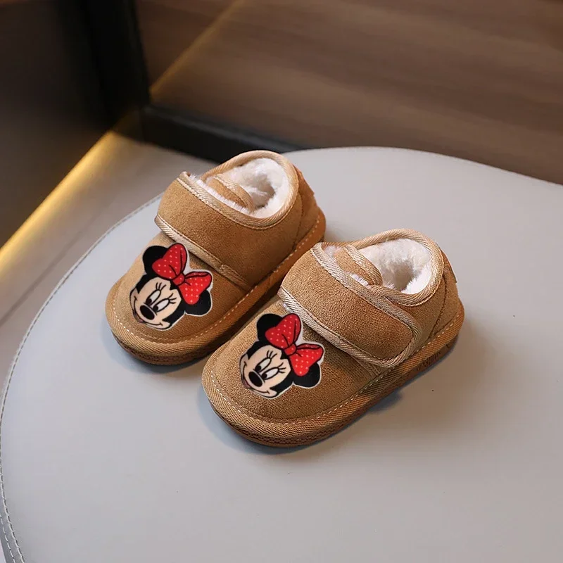 Disney Minnie Mouse Children boots Cotton Shoes Winter Mickey Mouse Girls Boots Boys Fleece Boots
Disney Minnie Mouse Children boots Cotton Shoes Winter Mickey Mouse Girls Boots Boys Fleece Boots