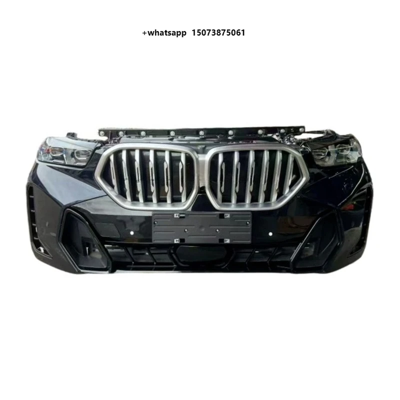 Complete front bumper with radiator and headlamps for high-quality X6 G06 LCI
Complete front bumper with radiator and headlamps for high-quality X6 G06 LCI