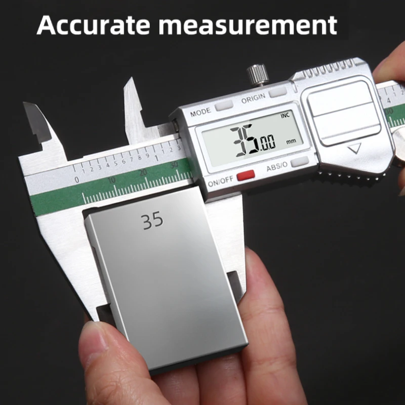 ET54 150mm 0.01mm Electronic Digital Caliper Stainless Steel Vernier Caliper Inch mm Fraction Display Micrometer Digital Ruler
ET54 150mm 0.01mm Electronic Digital Caliper Stainless Steel Vernier Caliper Inch mm Fraction Display Micrometer Digital Ruler