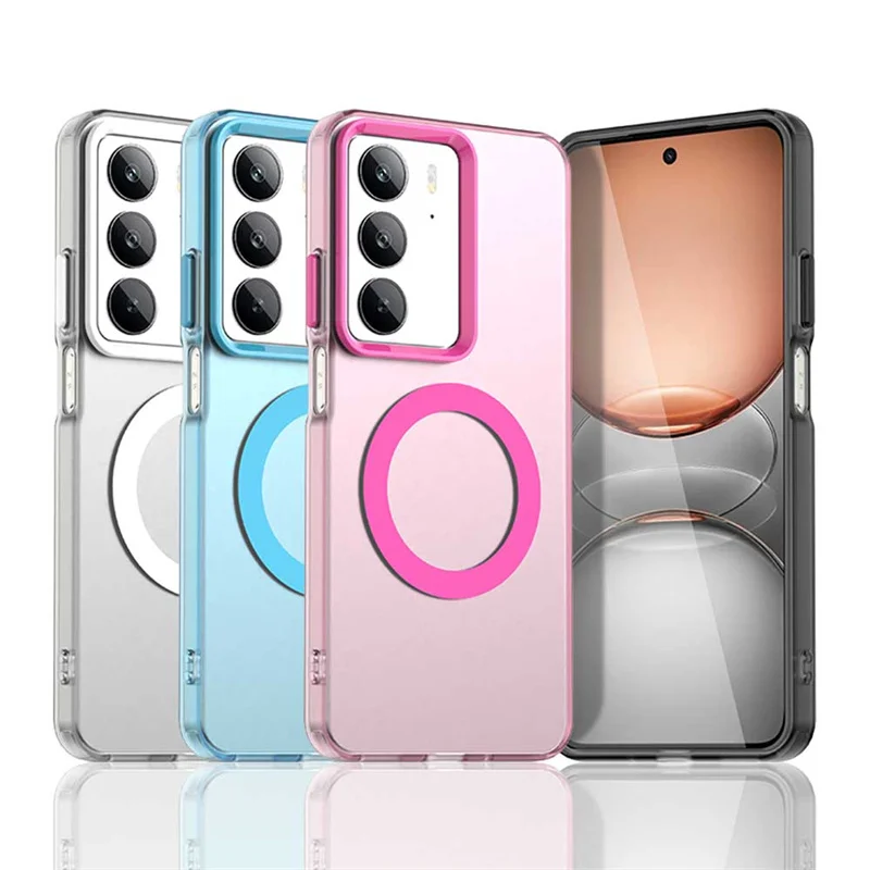 For Realme C75 Case Magnetic Wireless Charge Funda Realme C75 Coque Matte Translucent PC Back Phone Cover Realme C75
For Realme C75 Case Magnetic Wireless Charge Funda Realme C75 Coque Matte Translucent PC Back Phone Cover Realme C75