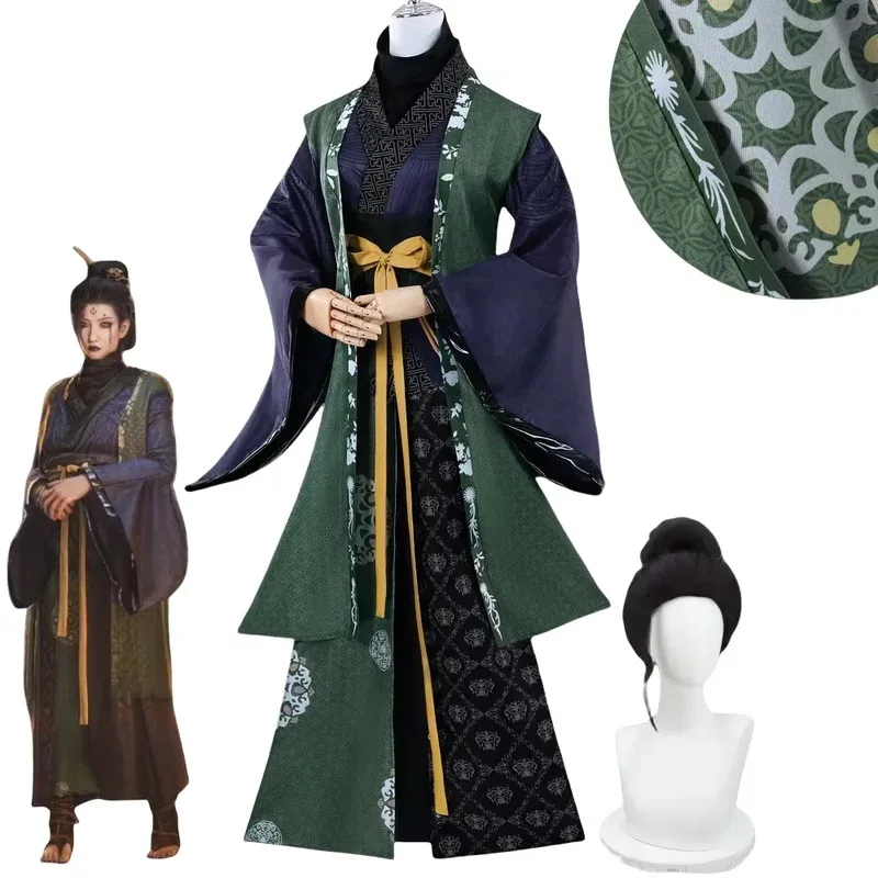 Black Myth Wukong Spider Goblin Fourth Sister Cosplay Costume Wig Roleplay Dress Chinese Style Halloween Game Fourth Sister Suit
Black Myth Wukong Spider Goblin Fourth Sister Cosplay Costume Wig Roleplay Dress Chinese Style Halloween Game Fourth Sister Suit