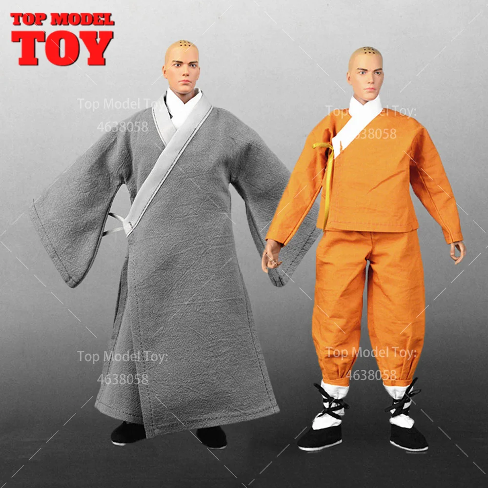 1/6 Scale Male Ancient Clothing Shaolin Monk Clothes Robe Chinese Kung Fu Suit Dress Shoe Model for 12'' Action Figure Body
1/6 Scale Male Ancient Clothing Shaolin Monk Clothes Robe Chinese Kung Fu Suit Dress Shoe Model for 12'' Action Figure Body